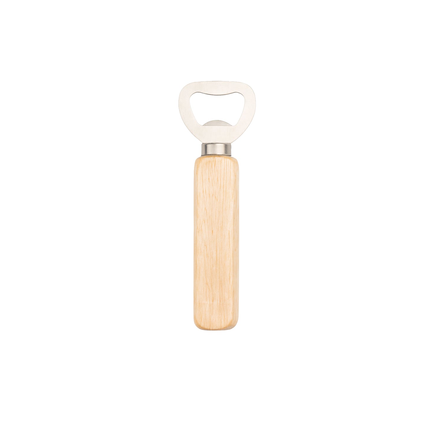 Wooden bottle opener wedding favor, personalized with engraving
