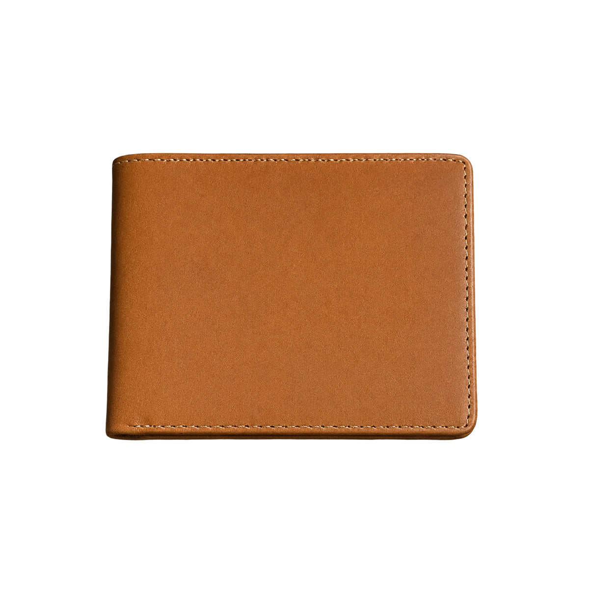 Crazy Horse leather trifold wallet with RFID blocking, personalized with engraving