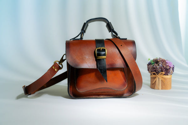 Brown Handbag Set