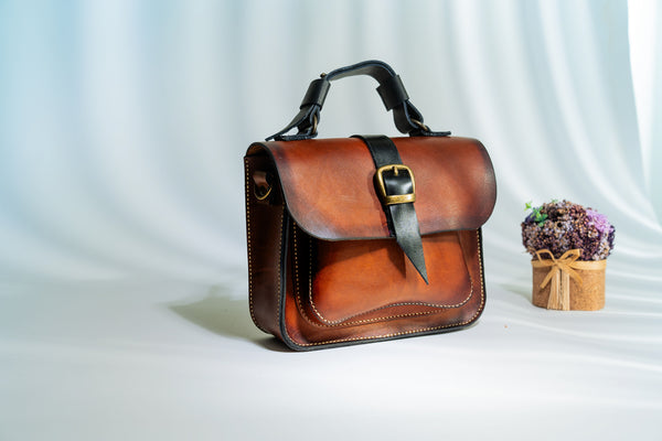 Brown Handbag Set