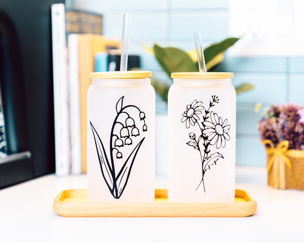 Birth Month Flower Tumbler