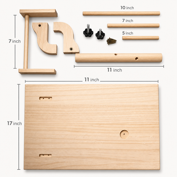Adjustable Window Bird Perch Stand — No Drilling, 3 Perch Sizes