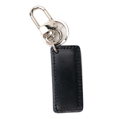 Faux Leather Keychain Engraved, 3 Colors