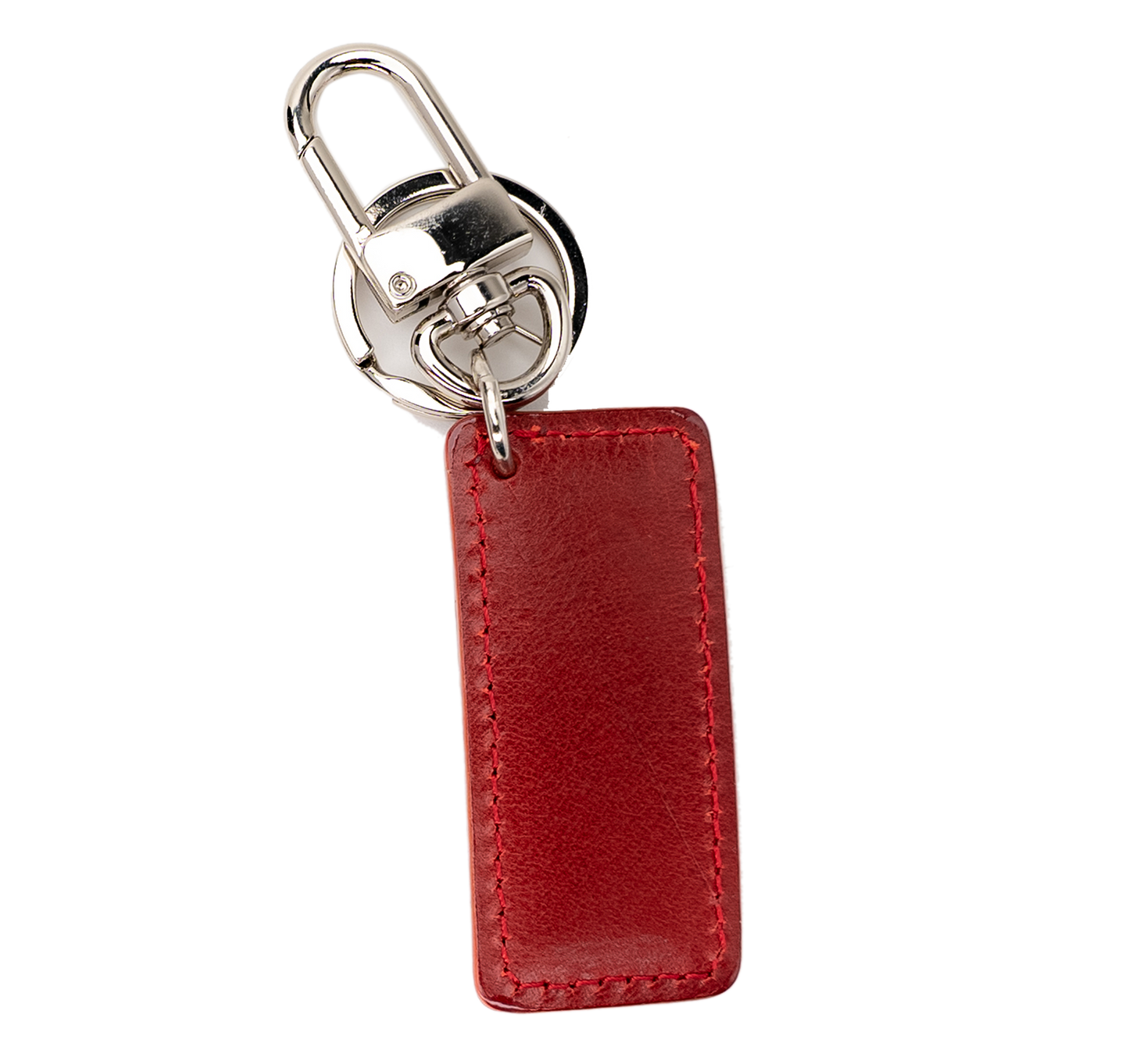 Faux Leather Keychain Engraved, 3 Colors