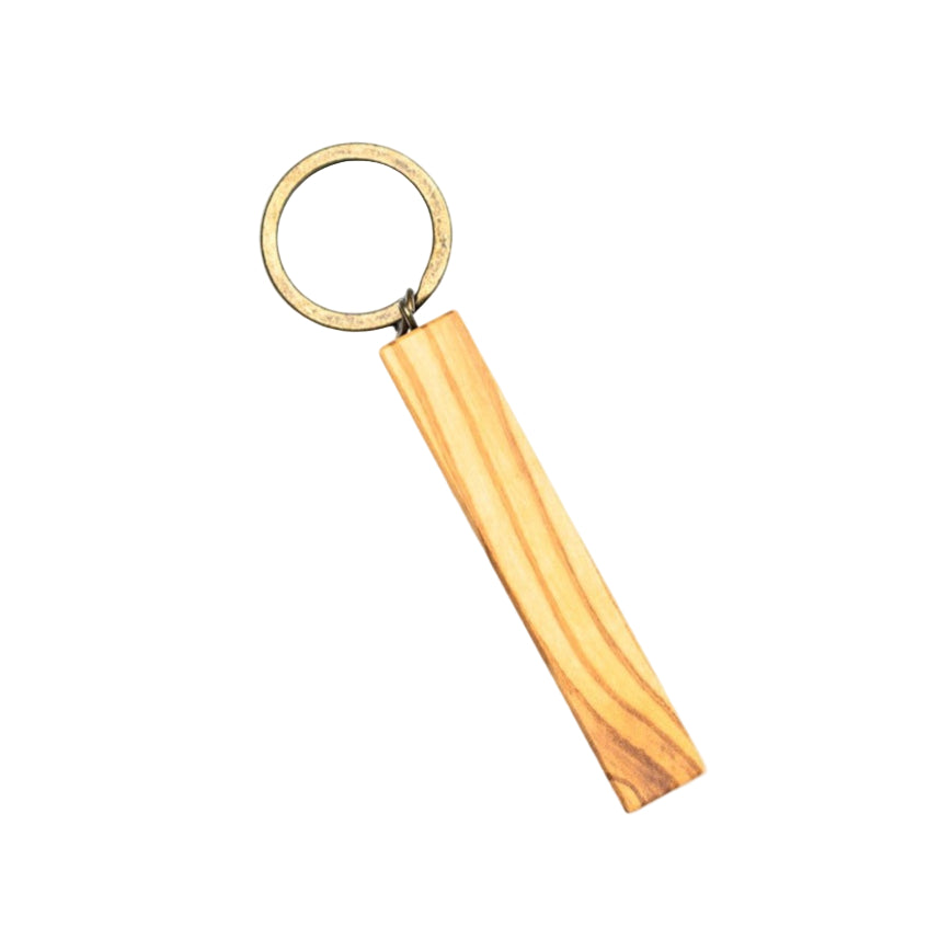 wooden keychain