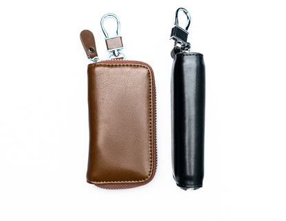 Leather Car Key Organizer Holds 6 Keys