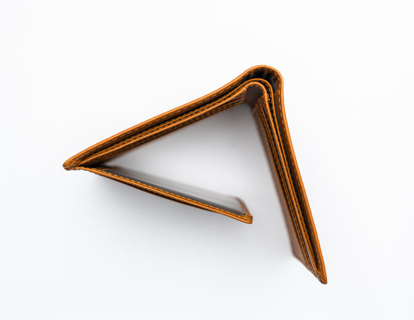 Trifold RFID Blocking Men Wallet Brown