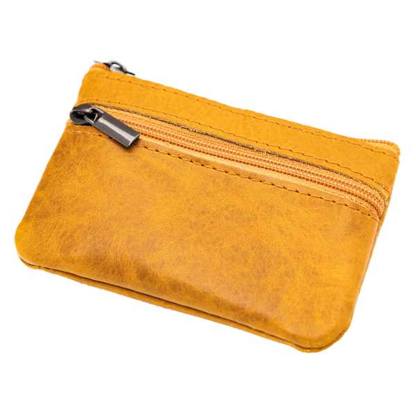 Unisex Genuine Leather Cash Coin Purse