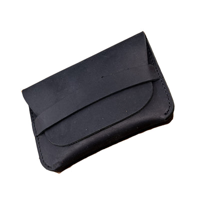 Folding Leather Business Card Holder 3 Colors