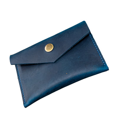 Slim Leather Card Holder 3 Colors, Front Pocket