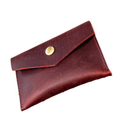 Slim Leather Card Holder 3 Colors, Front Pocket