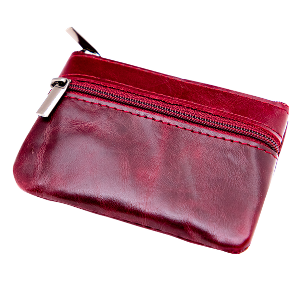 Unisex Genuine Leather Cash Coin Purse