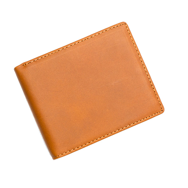 Trifold RFID Blocking Men Wallet Brown