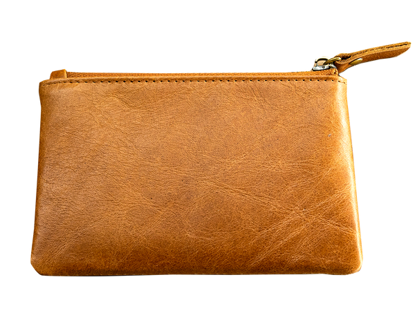 Genuine Leather RFID Blocking Coin Purse